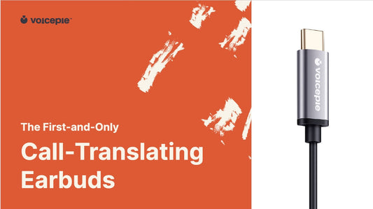 VoicePie TransBuds The First-and-Only earbuds that enables 2-way call translation (Philippines Market only)
