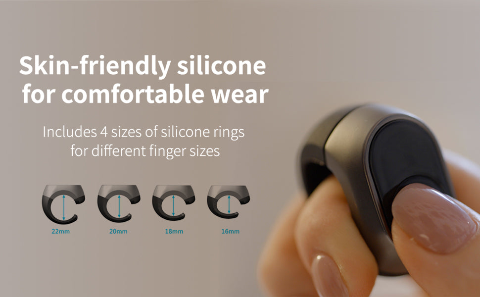 World’s First Optical Touch Bluetooth Ring R100 | Page Turner