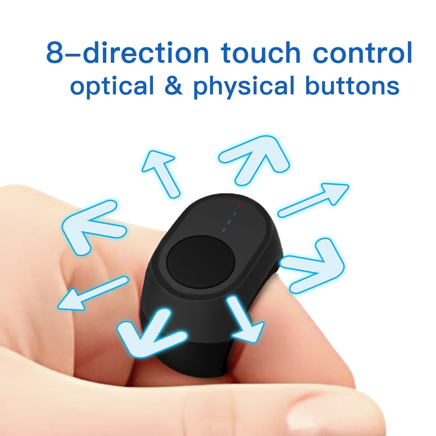 World’s First Optical Touch Bluetooth Ring R100 | Page Turner