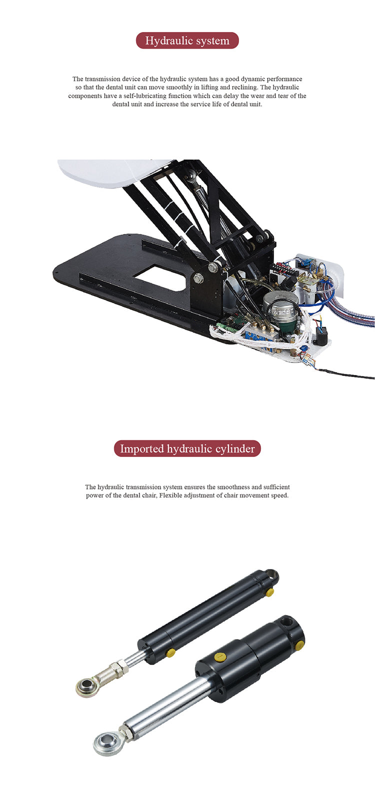 GD-S600 Hydraulic Dental Chair Power Voltage: AC 230V 50HZ
