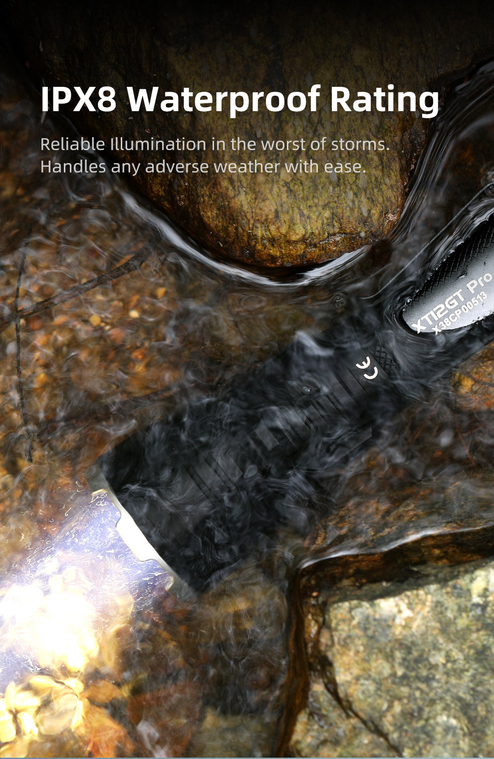 KLARUS XT12GT PRO Long Throw Tactical Flashlight