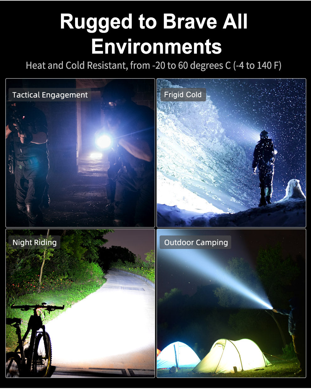 KLARUS XT21X Pro 4400 Lumens Extreme Output Tactical Flashlight