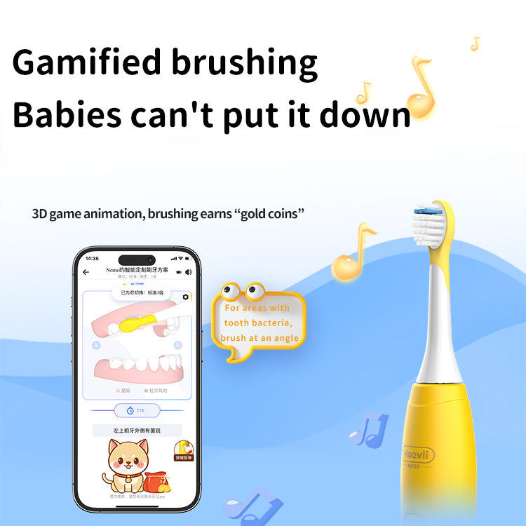 Photon Navigation Toothbrush Kit  AI Toothstick with Camera and AI Toothbrush For Children