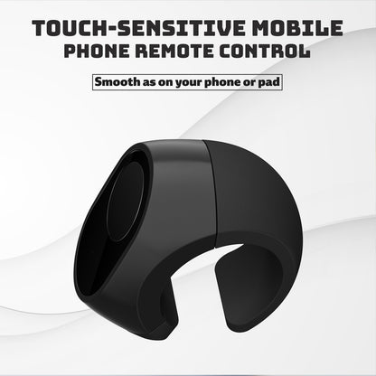 World’s First Optical Touch Bluetooth Ring R100 – Short Video Browsing, Page Turner, Camera Shutter, Video & Music Remote,  for iPhone & Android & Kindle