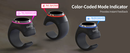 New Arrival: Ring II is wearable Bluetooth ring for action cameras, short-video scrolling, browsing, and everyday media control