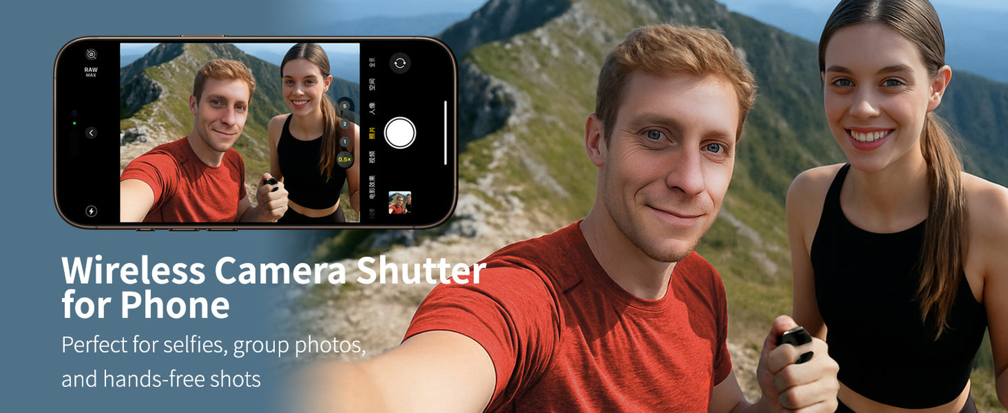 New Arrival: Ring II is wearable Bluetooth ring for action cameras, short-video scrolling, browsing, and everyday media control