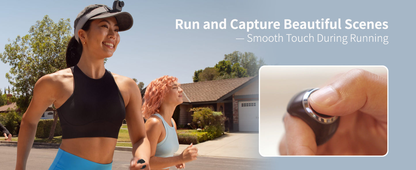 New Arrival: Ring II is wearable Bluetooth ring for action cameras, short-video scrolling, browsing, and everyday media control