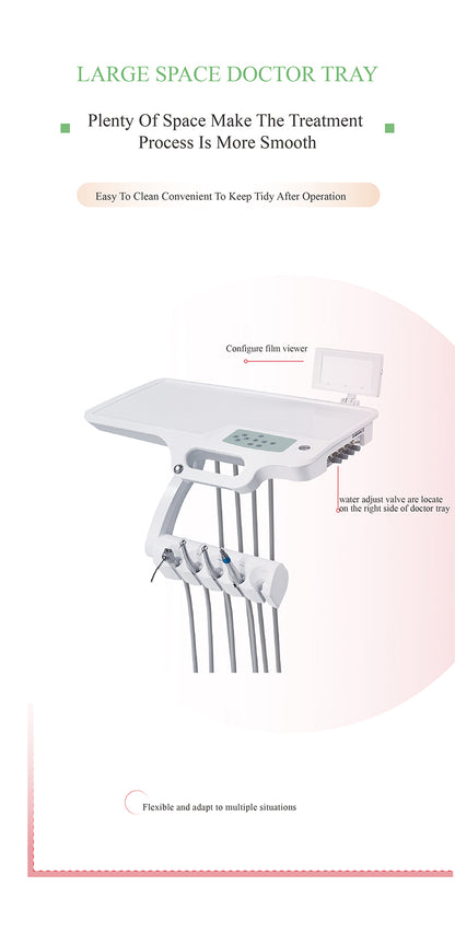 GD-S200 Dental Unit with Ceramic Rotatable Spittoon