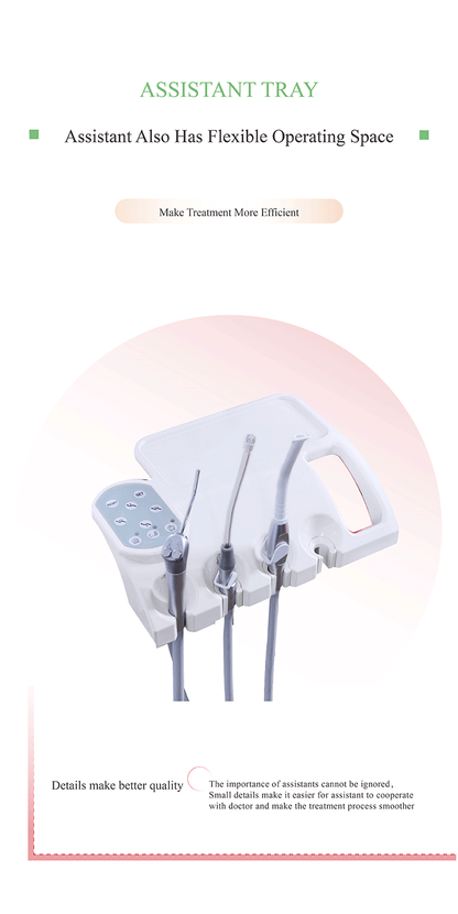 GD-S200 Dental Unit with Ceramic Rotatable Spittoon