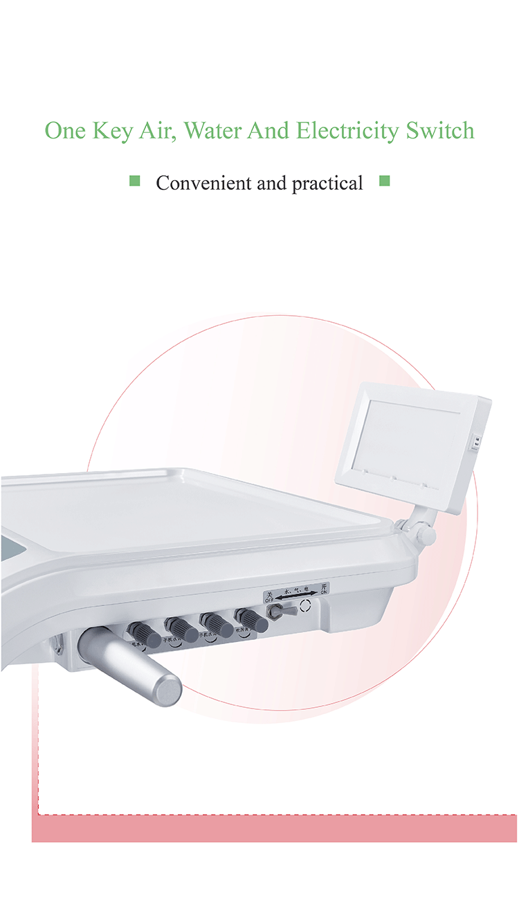 GD-S200 Dental Unit with Ceramic Rotatable Spittoon