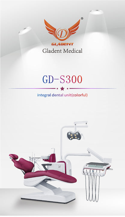 GD-S350 Colorful Dental Unit with Ergonomic Patient Chair