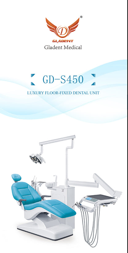 GD-S450 Floor-Fixed Type Dental Unit with Implant LED Lamp